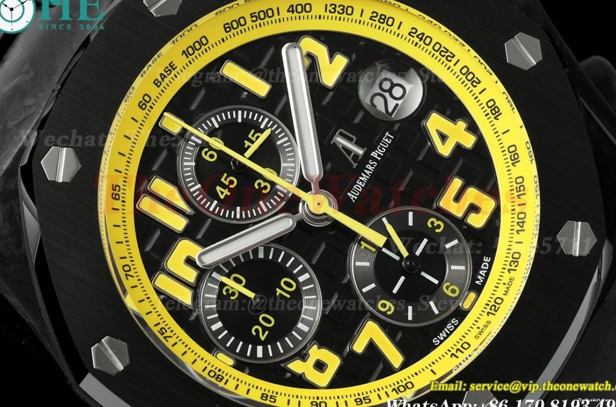 Cer Black Dial Royal TKF 42mm A7750 Offshore Oak 26176FO LE 0501